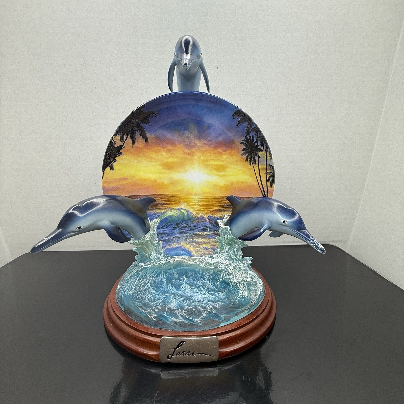 Bradford Exchange Dolphin Majesty Plate Paradise Discovery Lassen 2000 Bradford Exchange Dolphin Majesty Plate Paradise Discovery Lassen 2000