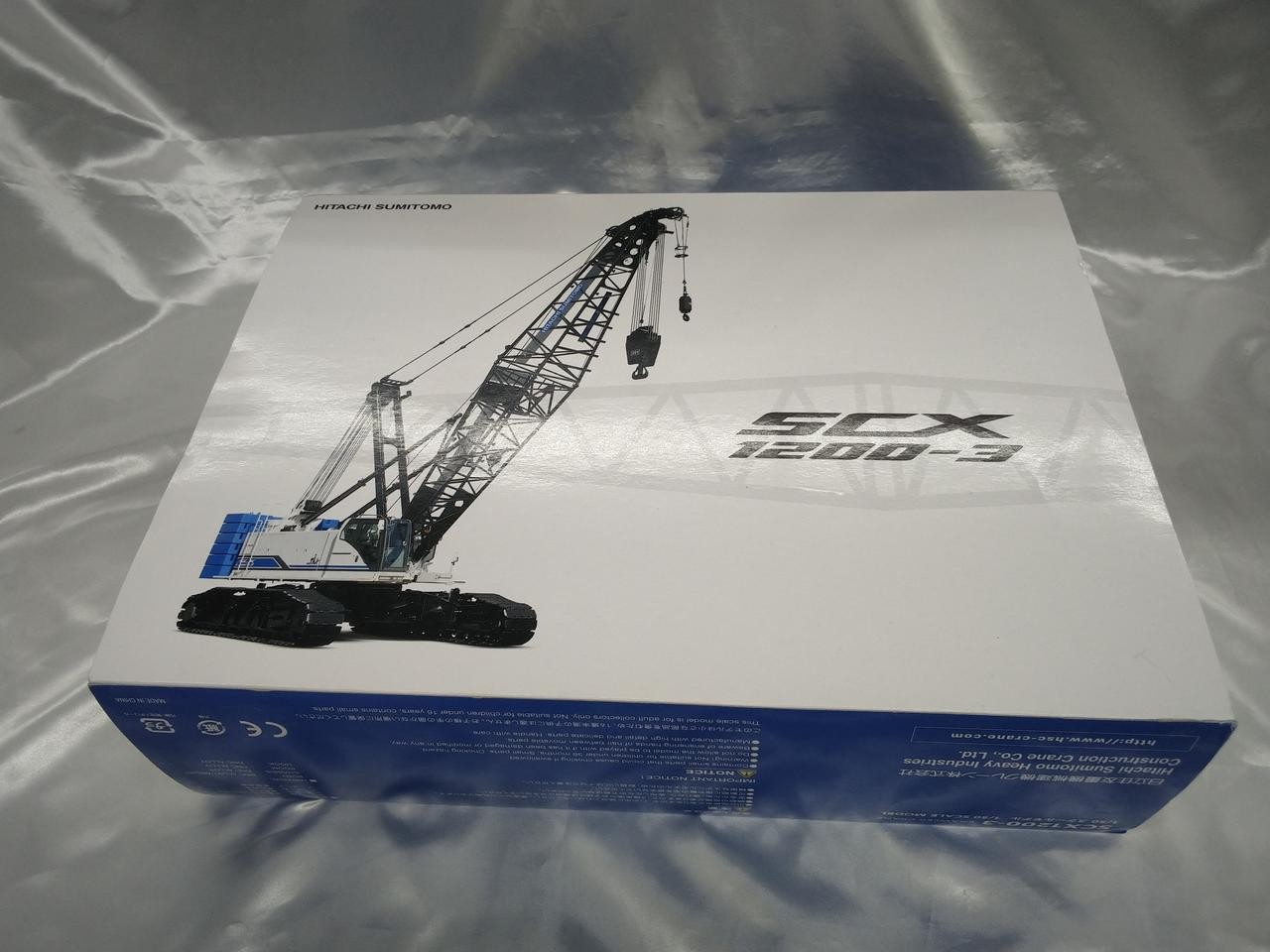 1/50 Scale Model Crawler Crane Model Number SCX1200 3 Hitachi Sumitomo Heavy Ind