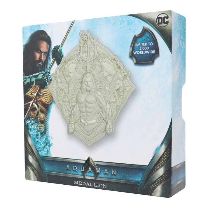 DC Aquaman Limited Edition Medallion LE rare DC Aquaman Limited Edition Medallion LE rare