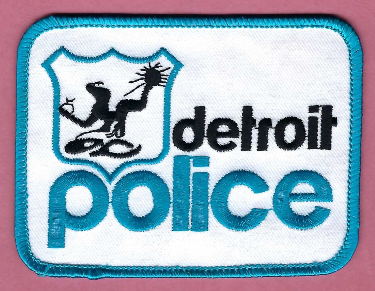 DETROIT MICHIGAN POLICE SHOULDER PATCH DETROIT MICHIGAN POLICE SHOULDER PATCH