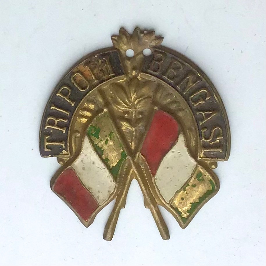 Italian Colonial Frieze LIBYAN War - 1911/12 - Italian Colonial Badge