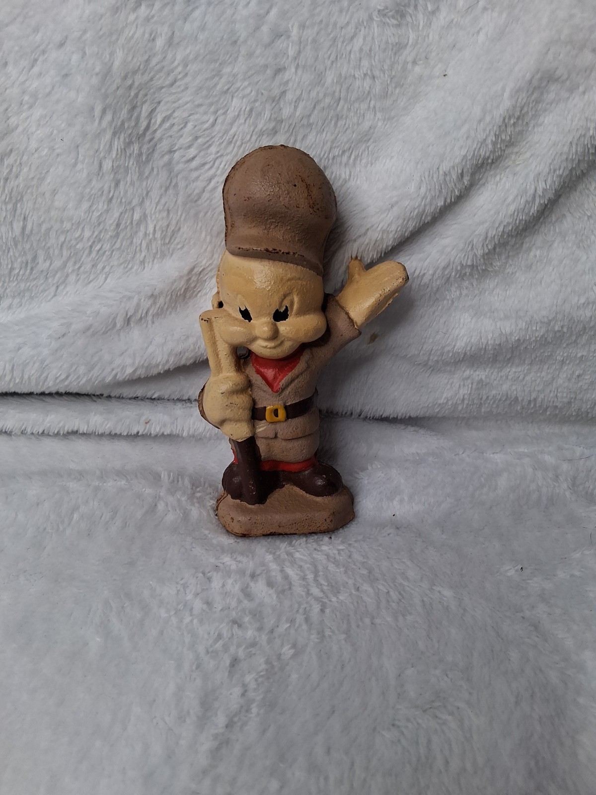 WBC Cast Iron Vintage Elmer Fudd Character Coin Bank Piggy Bank 