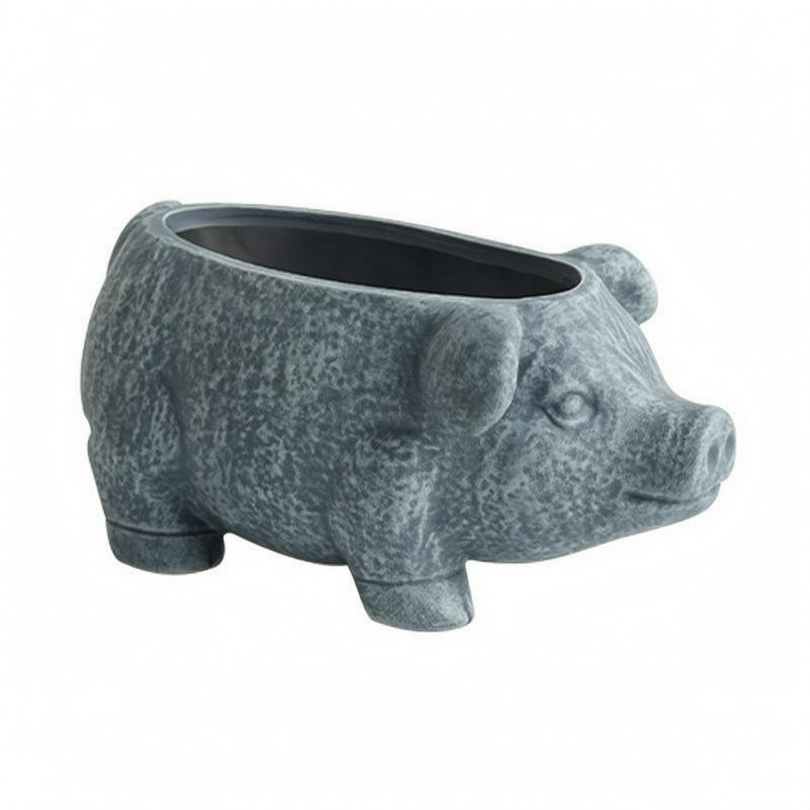 Piggy Fleshy Plant Planter Exposed Top Pig-Shaped Planter Decorative