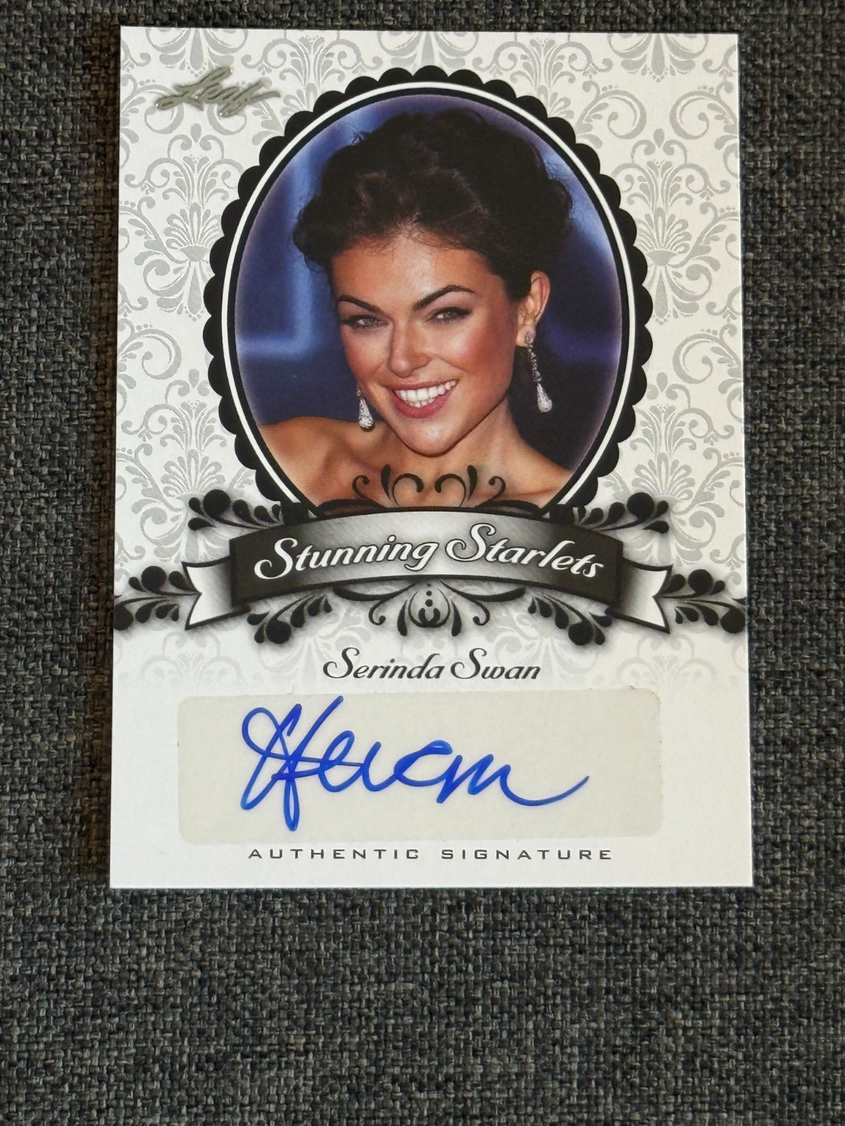 2013 Leaf Pop Century Autograph Auto Stunning Starlets Serinda Swan