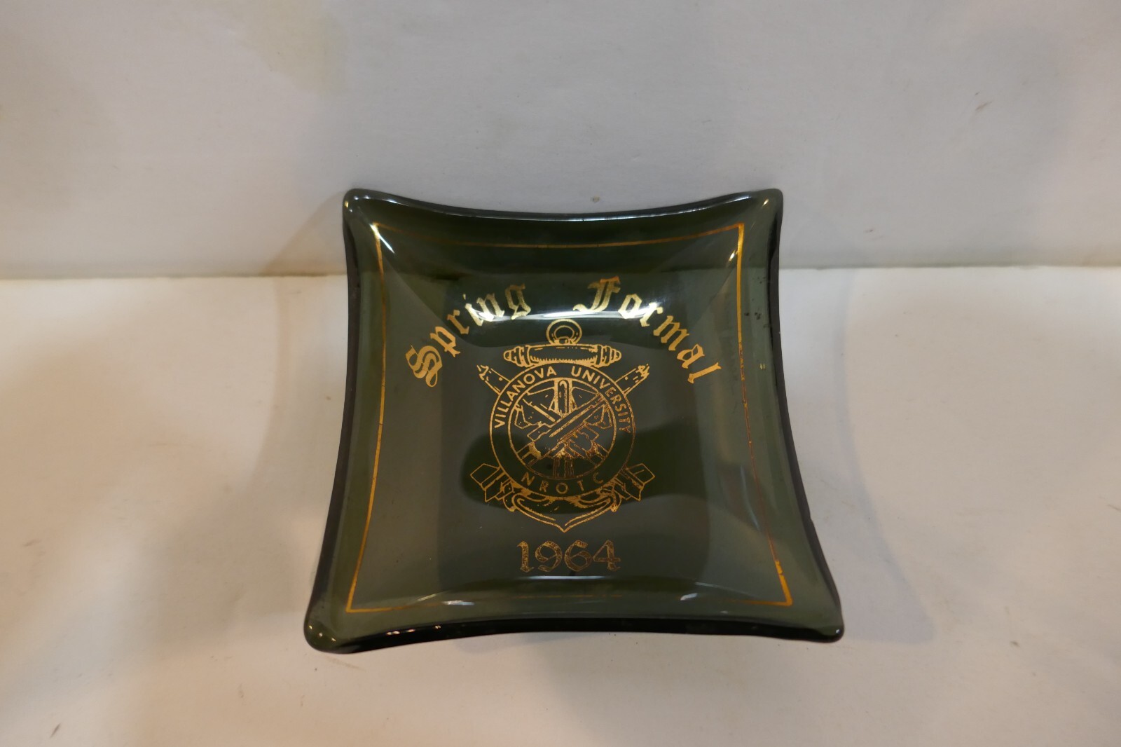 VINTAGE VILLANOVA UNIVERSITY 1964 Spring Formal  NROTC ASHTRAY ASH TRAY