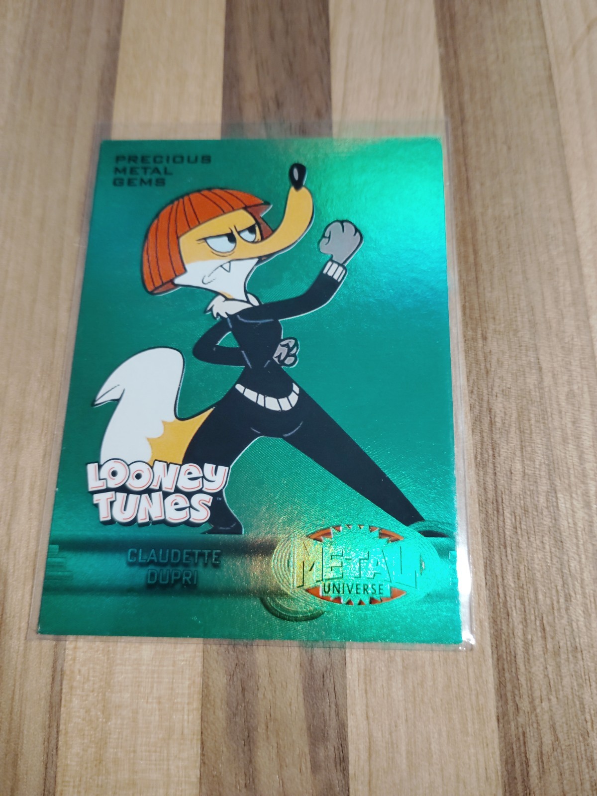 2024 Fleer Retro Looney Tunes Green PMG Claudette Dupri 4/10