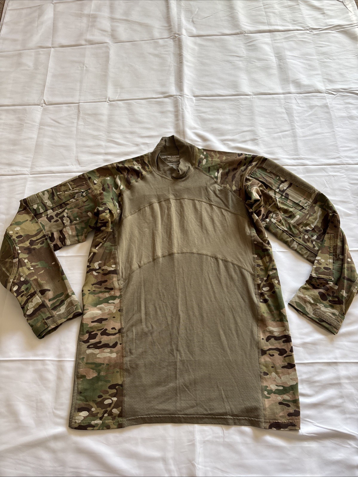 Army Combat Shirt Multi-cam X-Large Flame Resisting Pre Owned Ex Condition