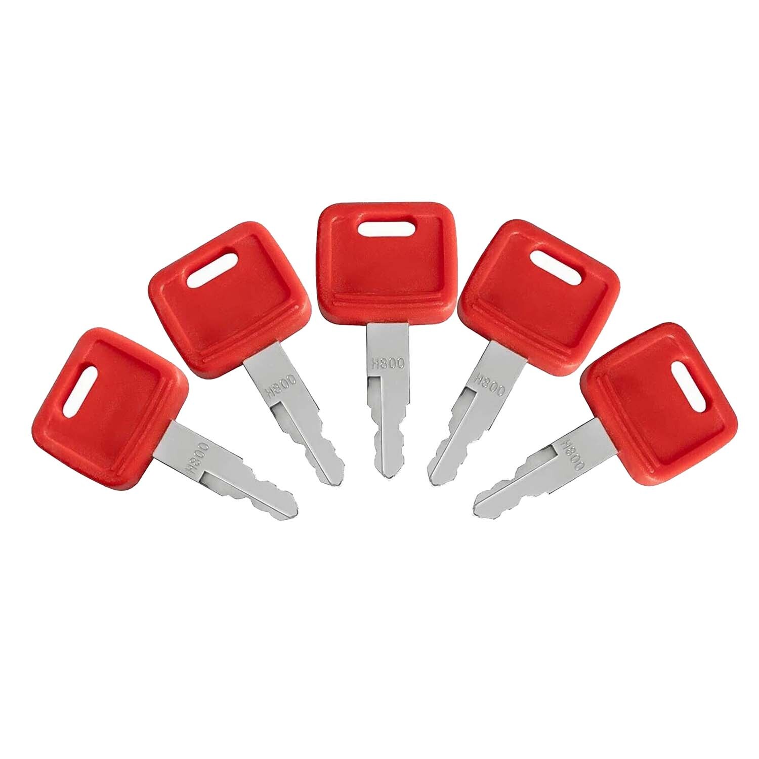 5X Ignition Key AT194969 AT147803 H800 for John Deere Fiat Case New Holland