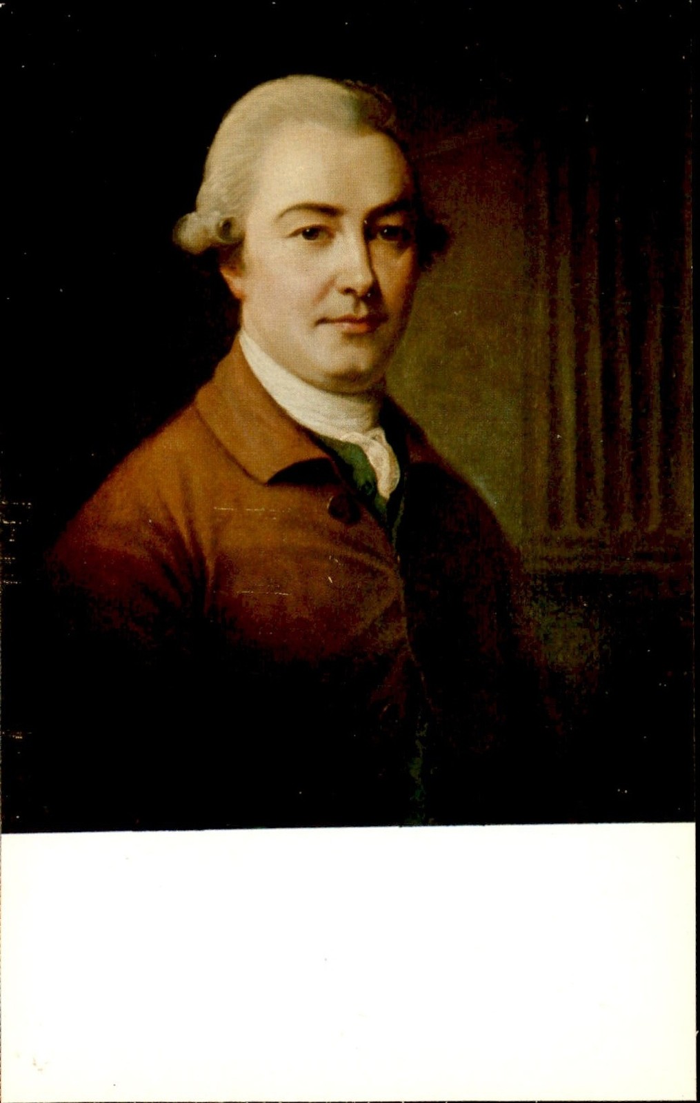 Portrait of William Pitt by Nathaniel Hone, 1717-1784 Postcard