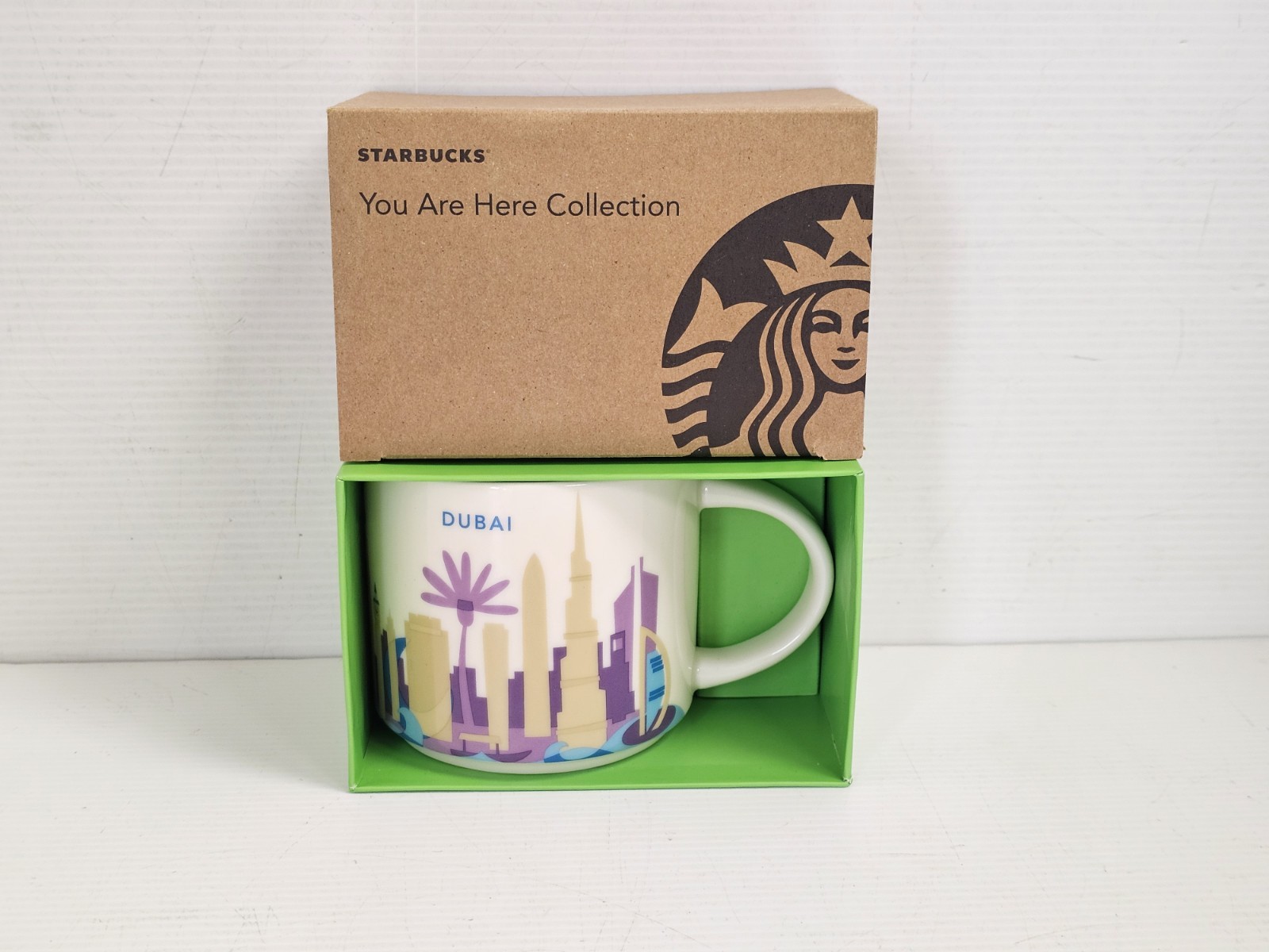 Starbucks Dubai You Are Here Collection Ceramic Coffee Mug 14oz New In Box YAH