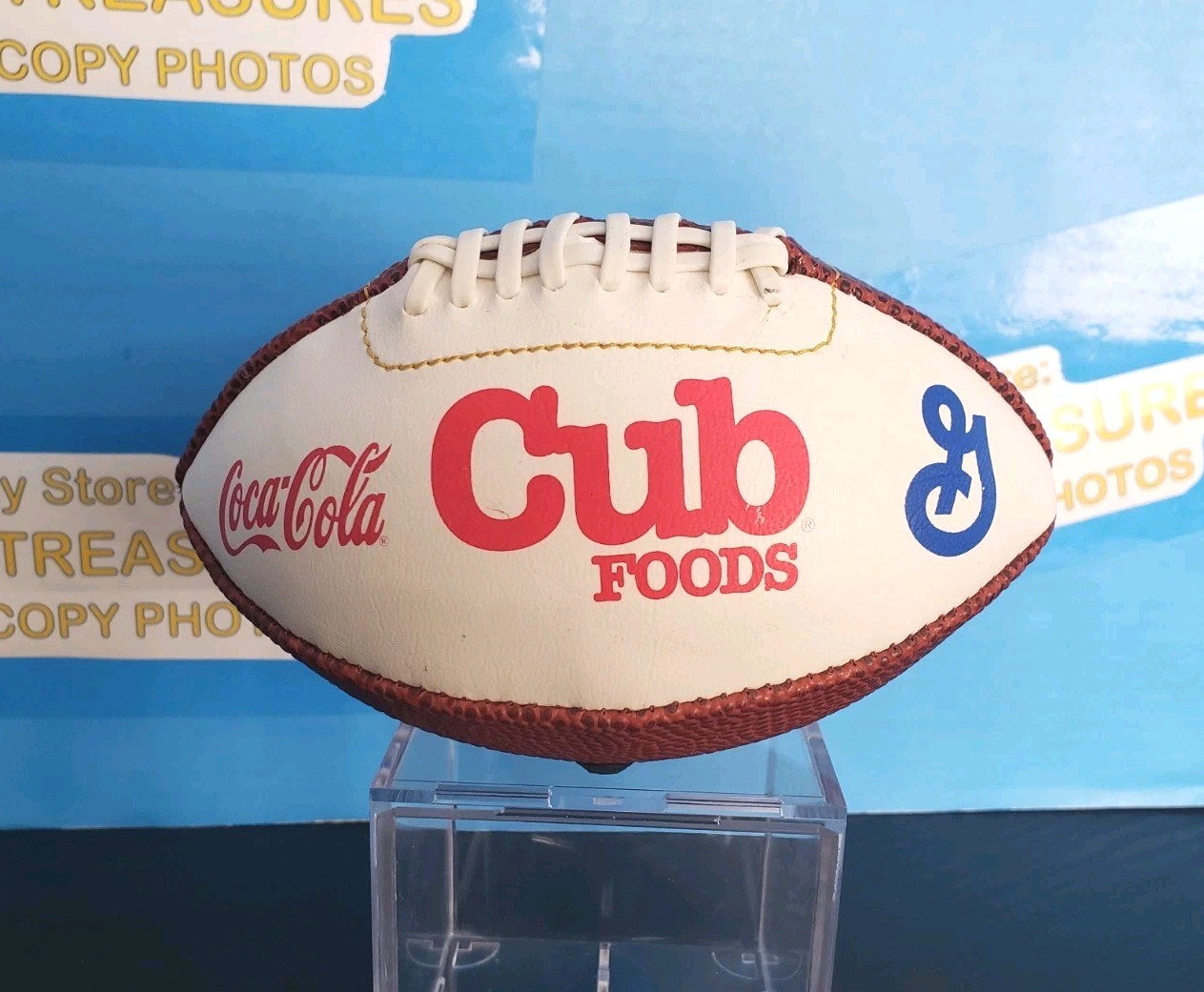 2002 CUB FOODS MINI FOOTBALL General Mills Coca-Cola Grocery Store Promo MN IL
