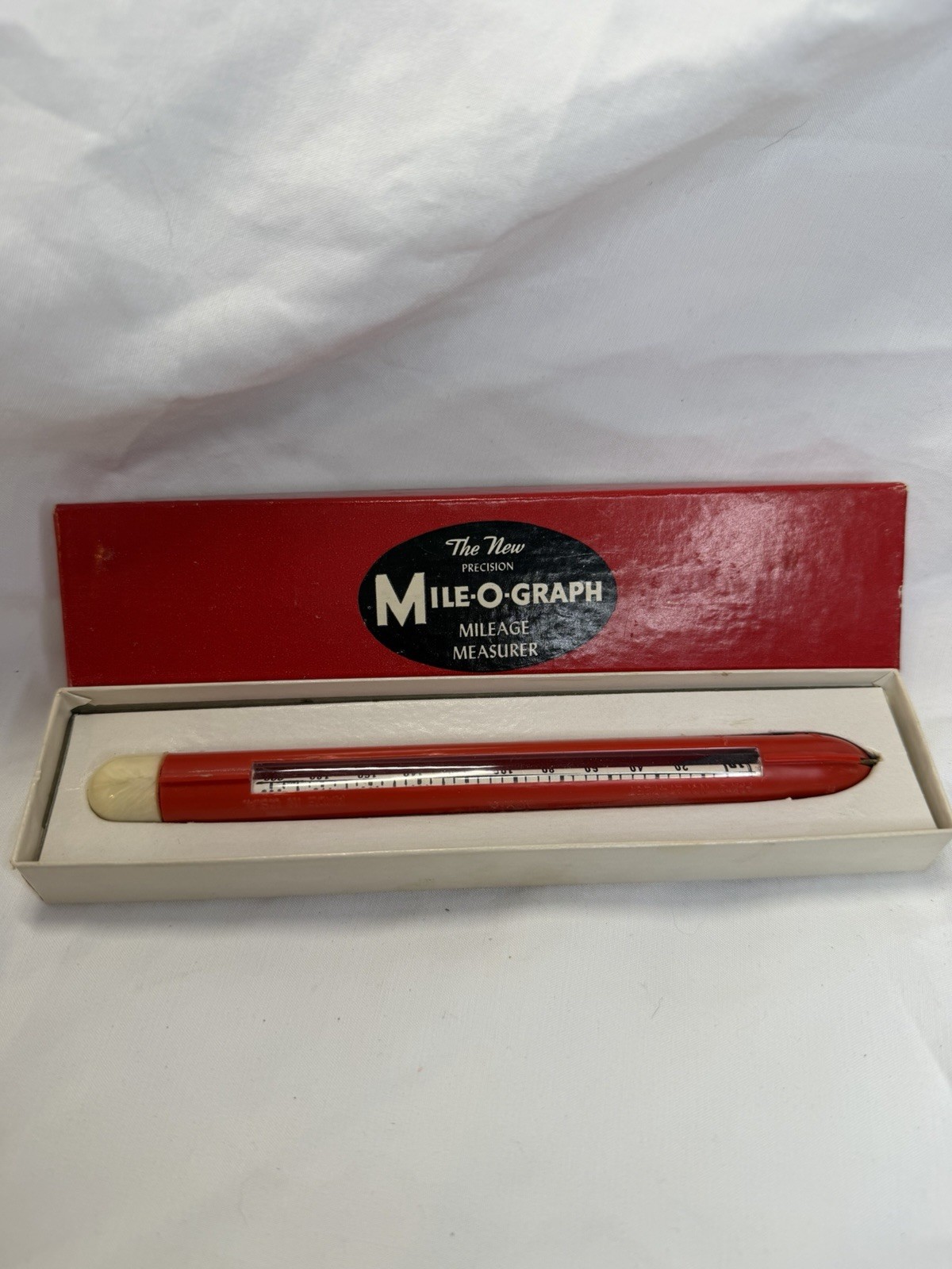 Vintage MILE-O-GRAPH Map Mileage Measure Tool With Original Box Vintage MILE-O-GRAPH Map Mileage Measure Tool With Original Box