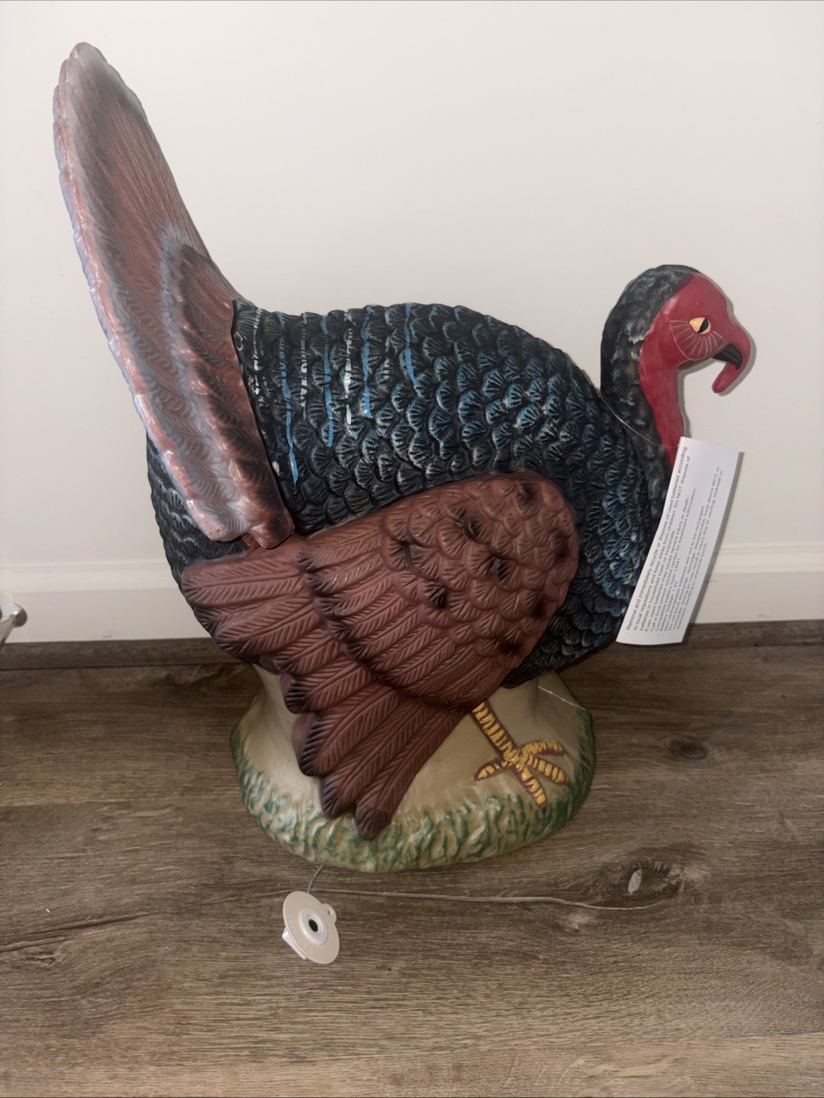 John Derian for Target 2025 Lighted Thanksgiving Turkey Blow Mold 17\