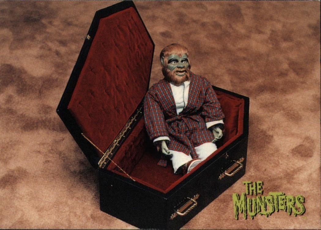 1997 Dart The Munsters Toy Scary Woof Woof Card #44
