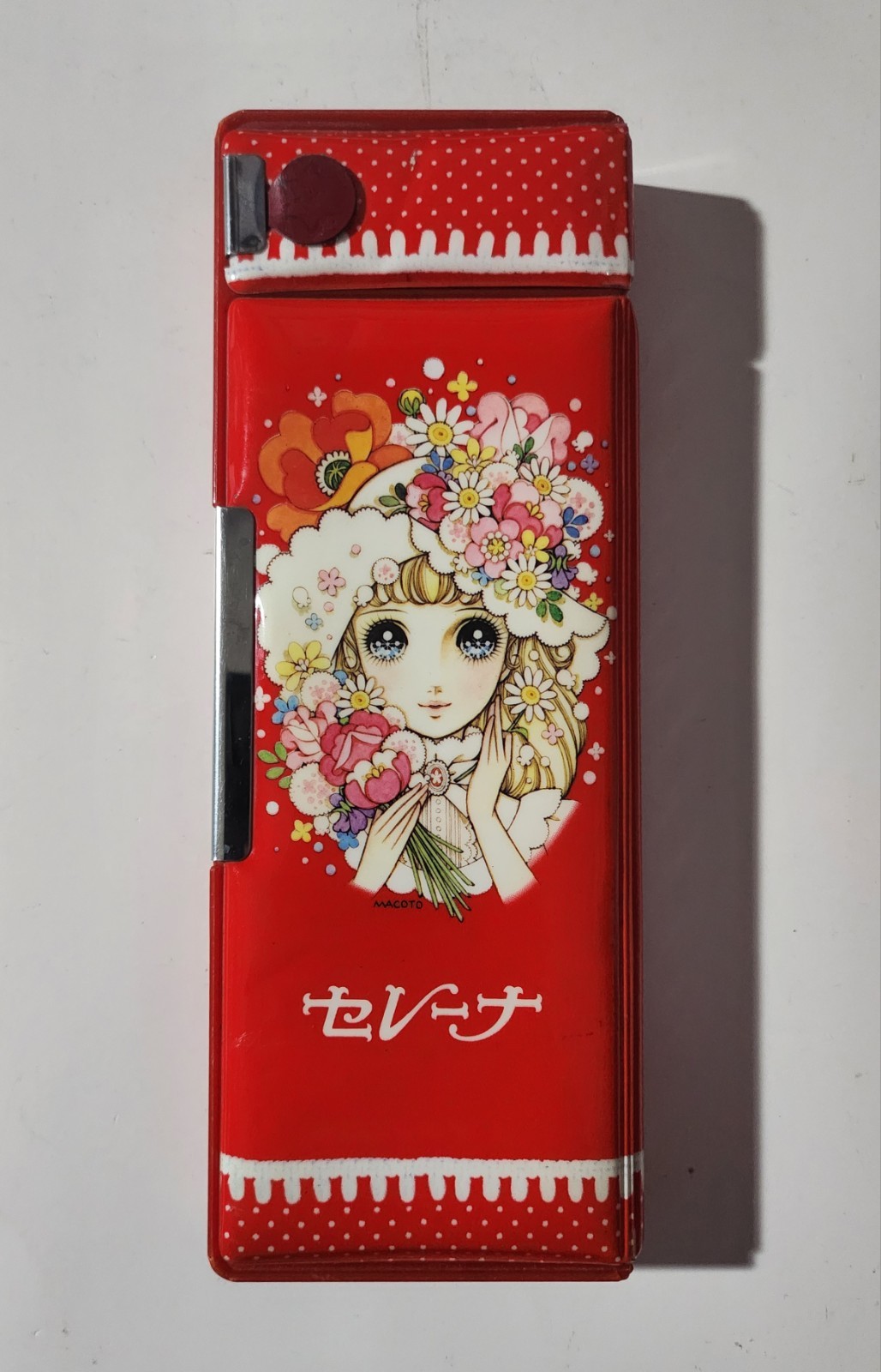 KUTSUWA Pencil Case 1970s Showa Retro Shojo Manga School Macoto Takahashi Japan