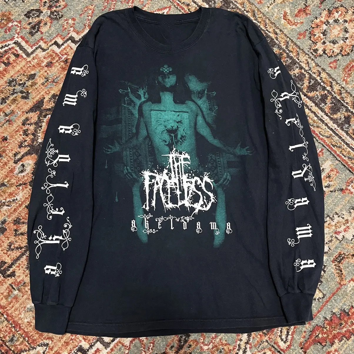 Rare The Faceless Band Singer Long Short Mens Black T- Shirt S- 5XL MO951