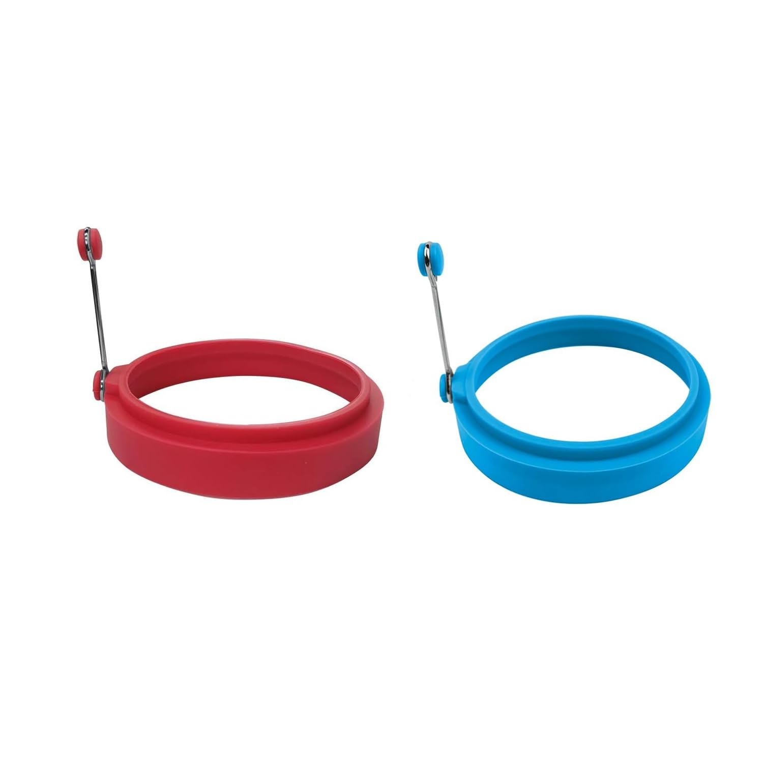 Fried Egg Mold, Set Of 2, Non-Stick, With Handle, For Egg Dishes, Pancakes, Ome_