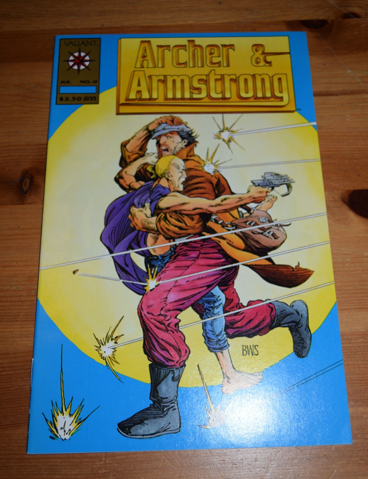 Archer & Armstrong #0 Valiant Comics Gold Edition Variant High Grade 1992