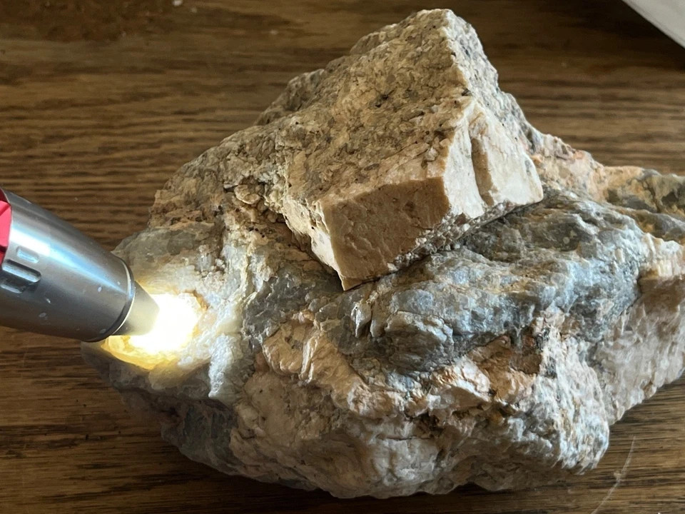 Pegmatite Rock 5.13lb Quartz Feldspar Raw Natural Specimen Morongo Valley CA