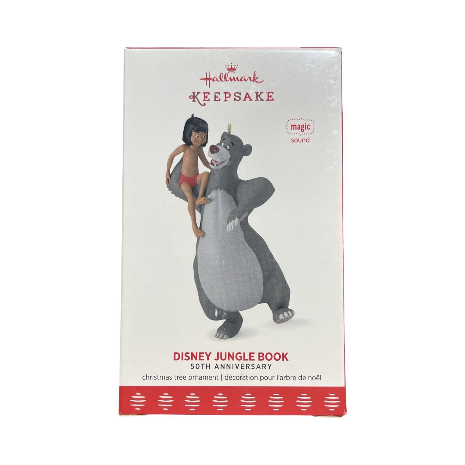 2017 Hallmark Keepsake Disney Jungle Book 50th Anniversary Christmas Ornament