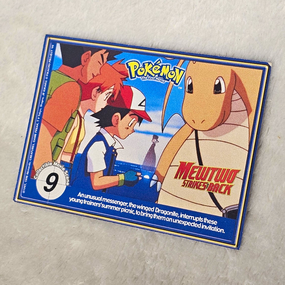 Nintendo 1999 Pokémon PokéTrivia Jolteon #135 Non-Sport Trading Card