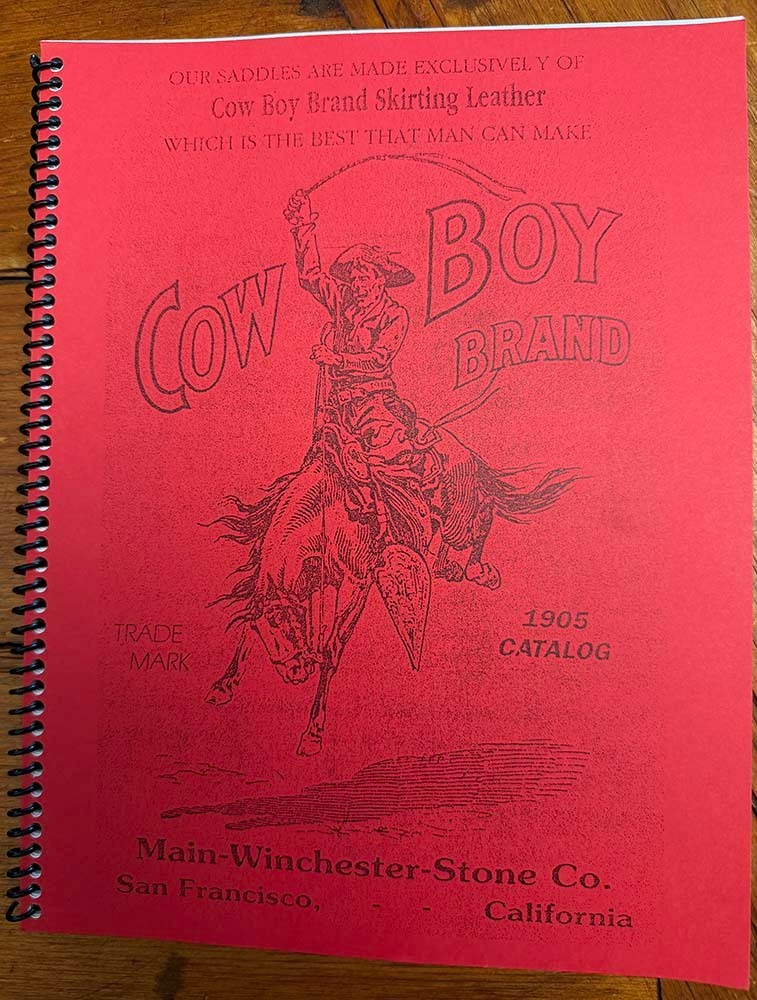 LARGE Main Winchester & Stone COWBOY BIT & SPUR Catalog San Francisco, CA 1905