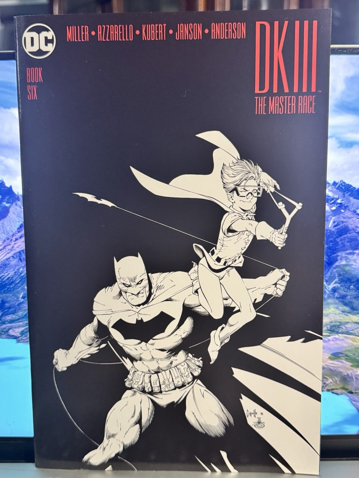 DKIII THE MASTER RACE #6 MIDTOWN BATMAN GREG CAPULLO SKETCH VARIANT COVER