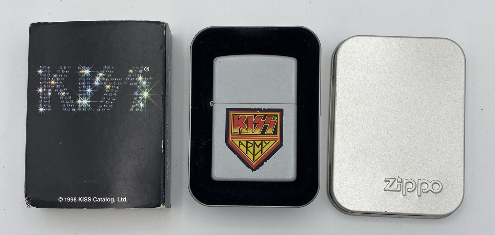 KISS Army Zippo Lighter - Rock - # 224KS 604 KISS Army Zippo Lighter - Rock - # 224KS 604