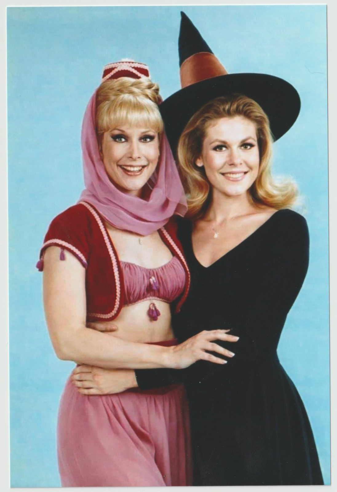 Barbara Eden and Elizabeth Montgomery #0216 Reprint