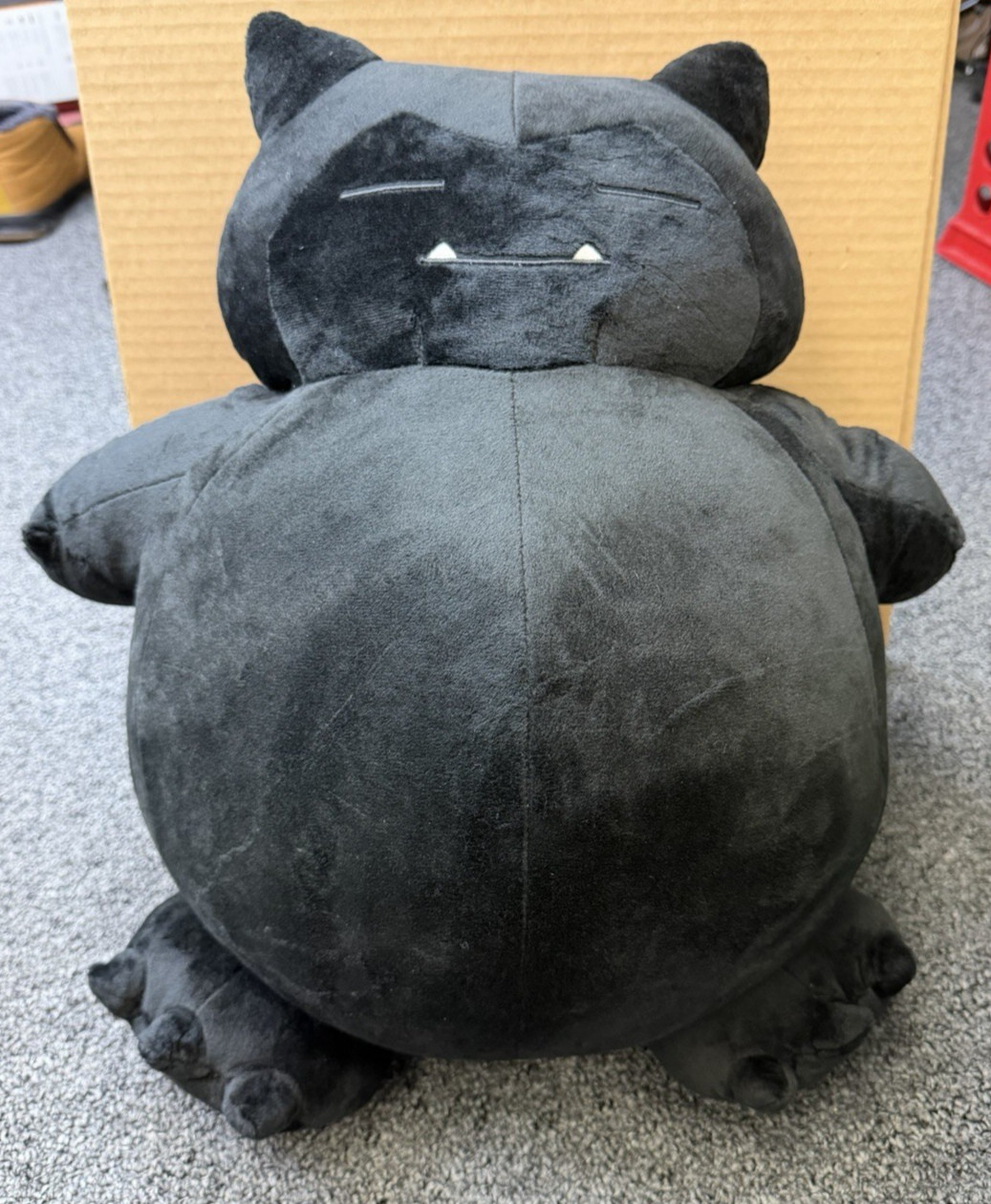 INN Thunderbolt Project FRGMT x Pokemon Snorlax Black Plush 45cm/18\