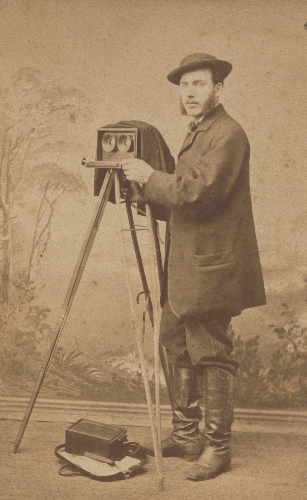 John Carbutt Vintage Photography Equipment Stereoscope Photo Reprint Wall Art