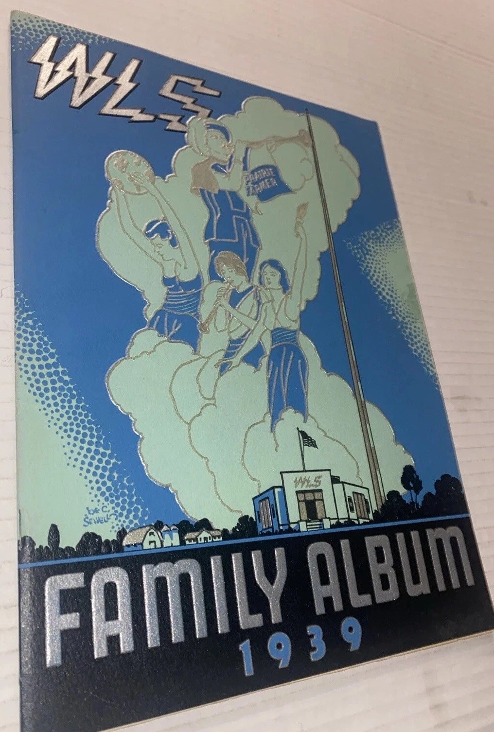 Vintage 1939 WLS Radio Family Album Booklet Prairie Farmer Station