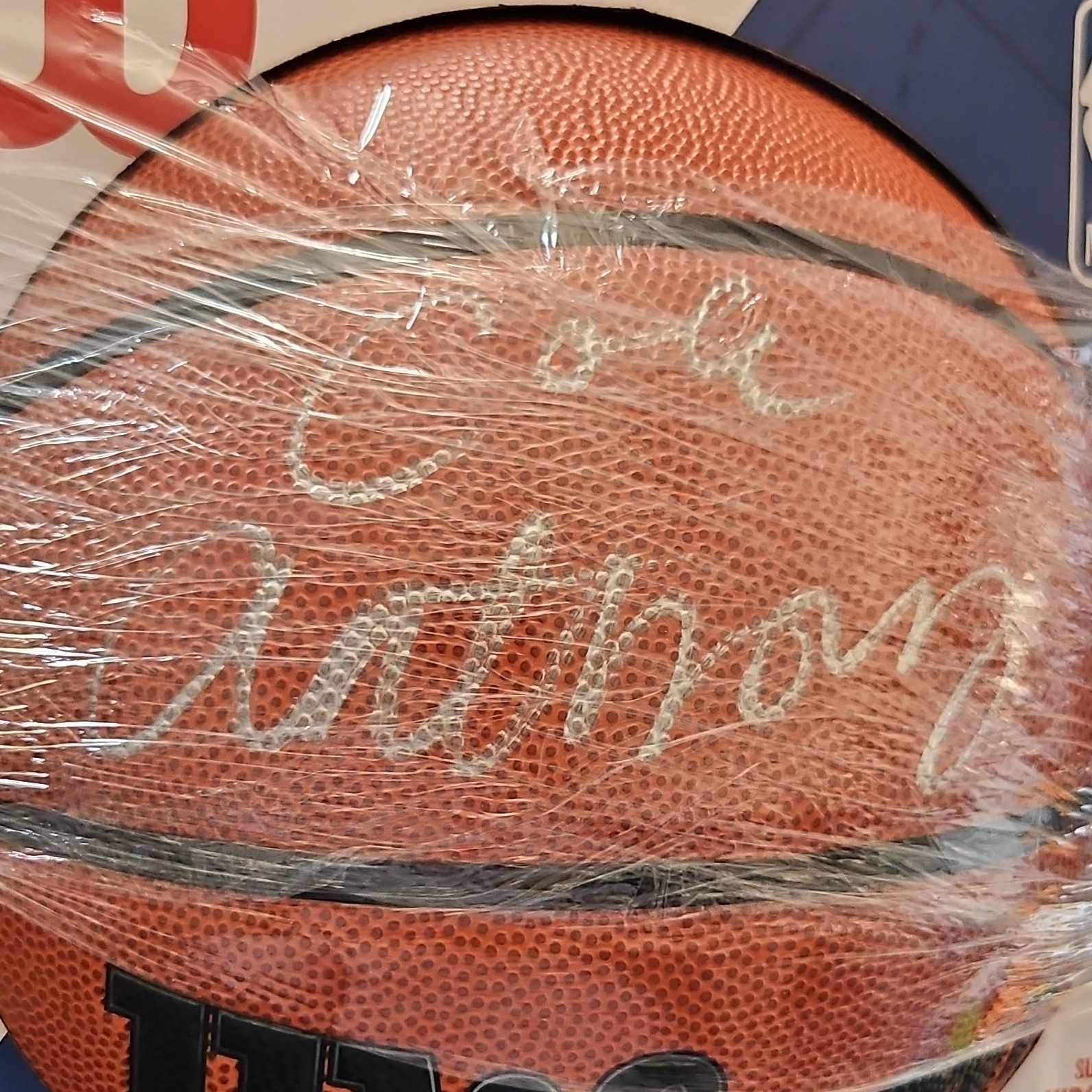 Wilson NBA Authentic Series Size 7 Indoor/Outdoor Composite Leather Basketball