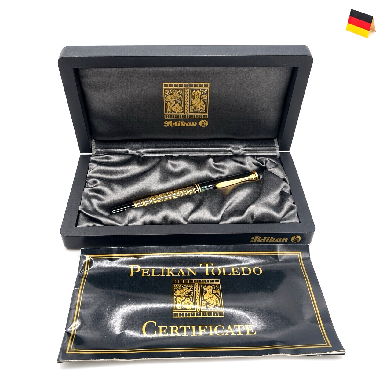 Vintage Pelikan Toledo M700 18K Fountain Pen Germany w/ Box & COA