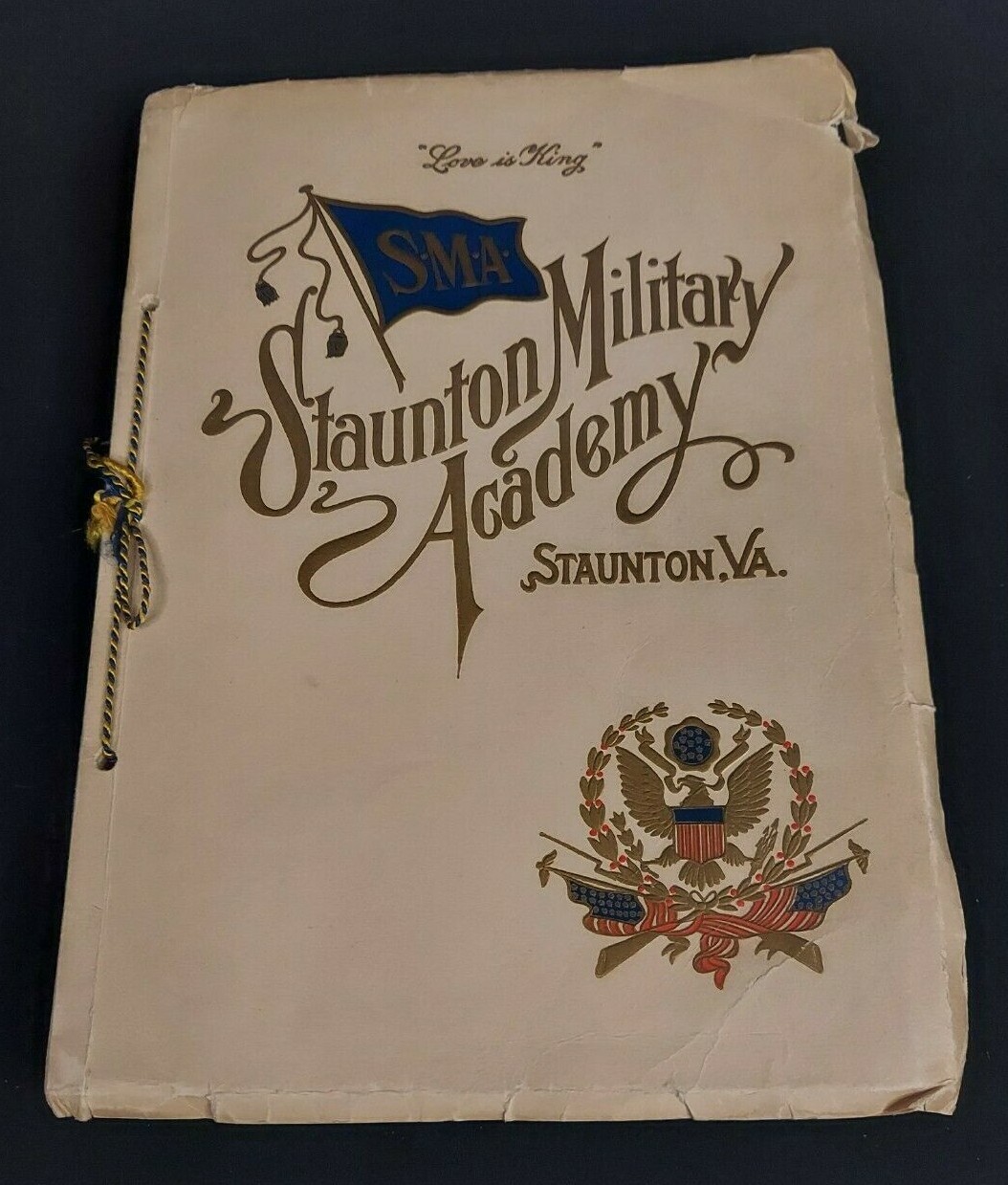 Staunton Military Academy session book 1924