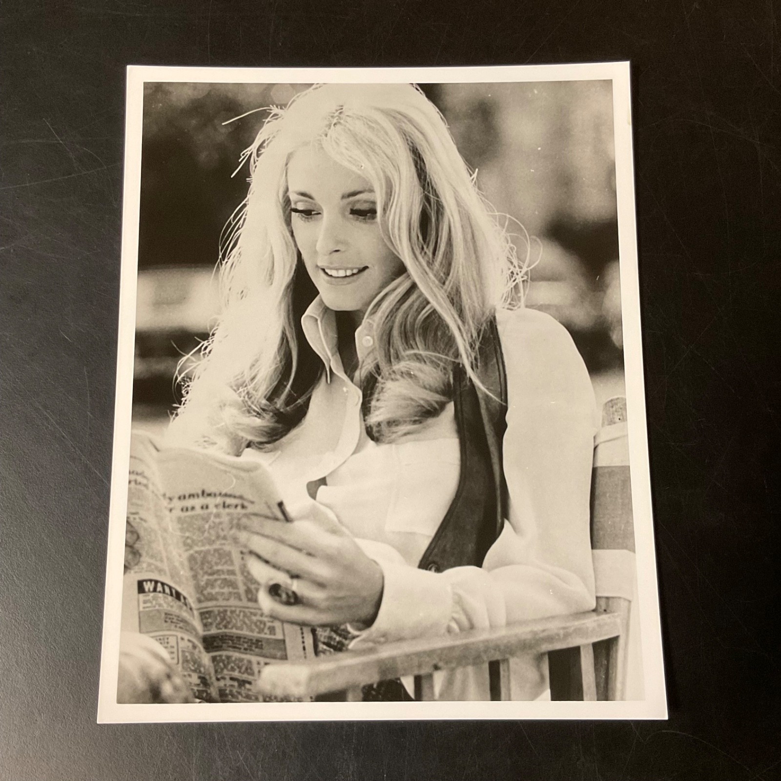 VINTAGE 1960s SHARON TATE ORIGINAL PHOTO 8x10