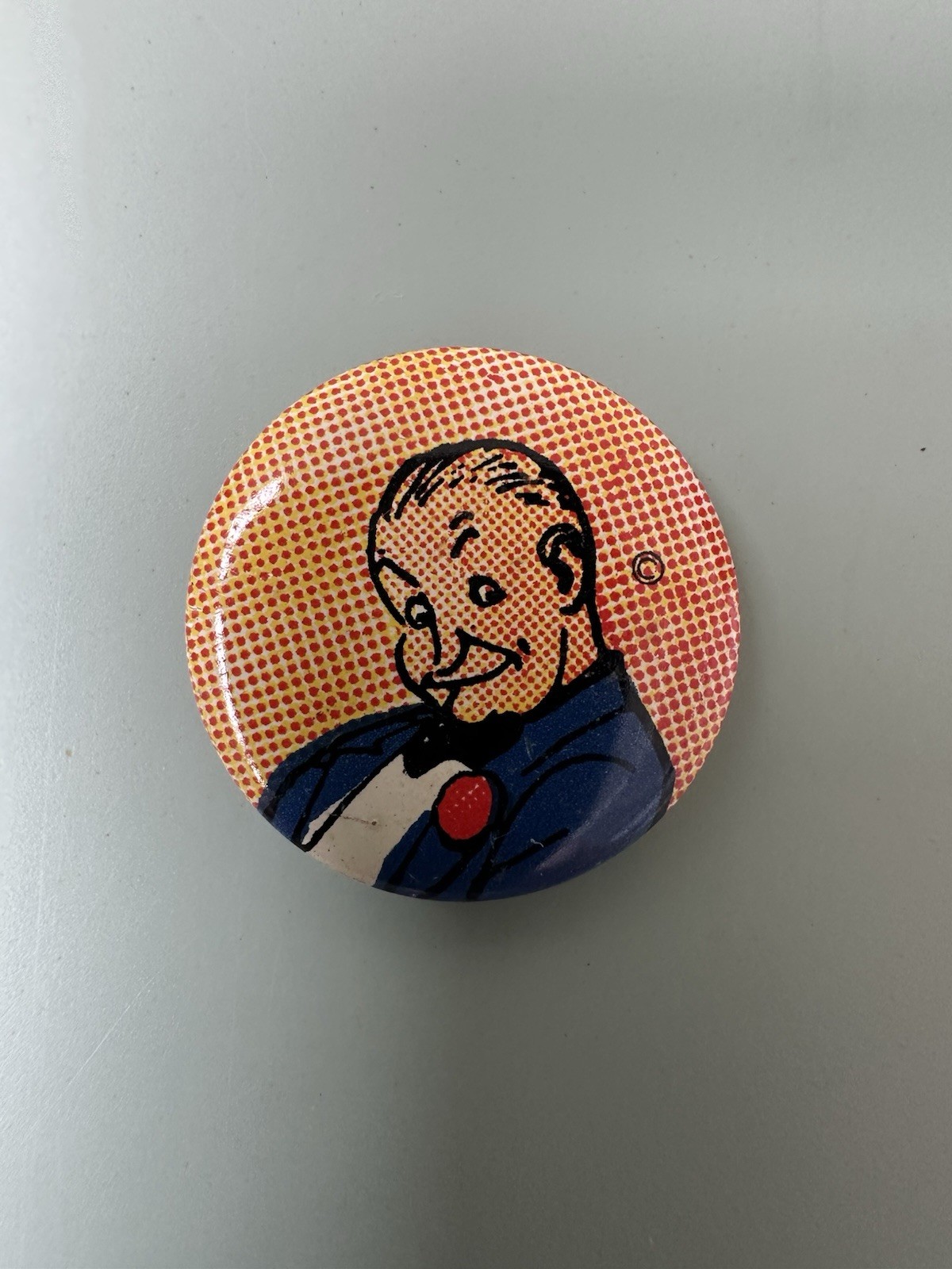Vintage Jiggs Bringing Up Father Celluloid Pinback Button George McManus RARE