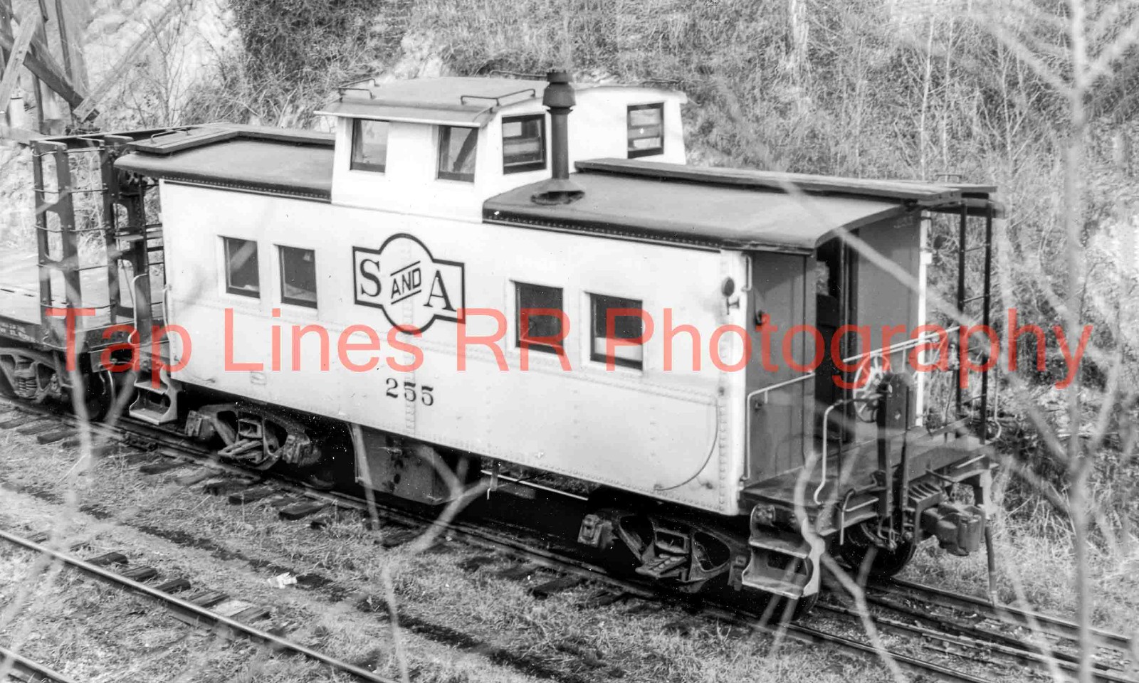 Savannah & Atlanta 255 Caboose Savannah GA  New 5x8 Photo
