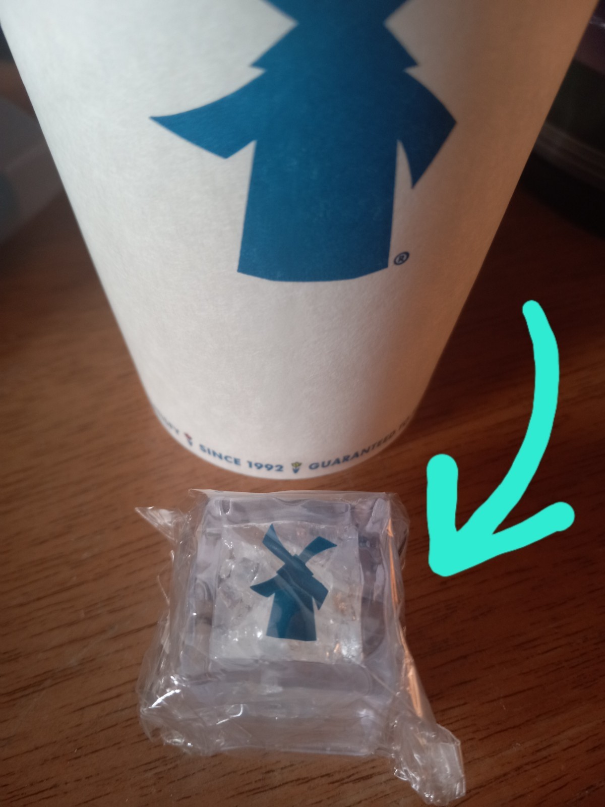 One (1) Dutch Bros Light Up Ice Cube Limited Exclusive Merch Drop 9/22/26
