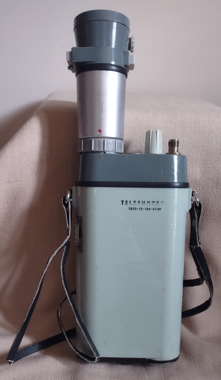 TELEFUNKEN Teleport VI Police/Fire Radio, From Germany 1960s #5820-12-154-4739