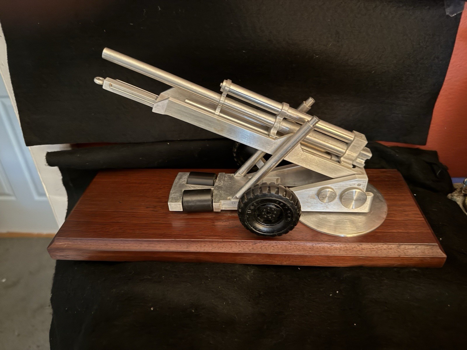 Custom CNC Machined Metal Artillery Model Heavy 12\