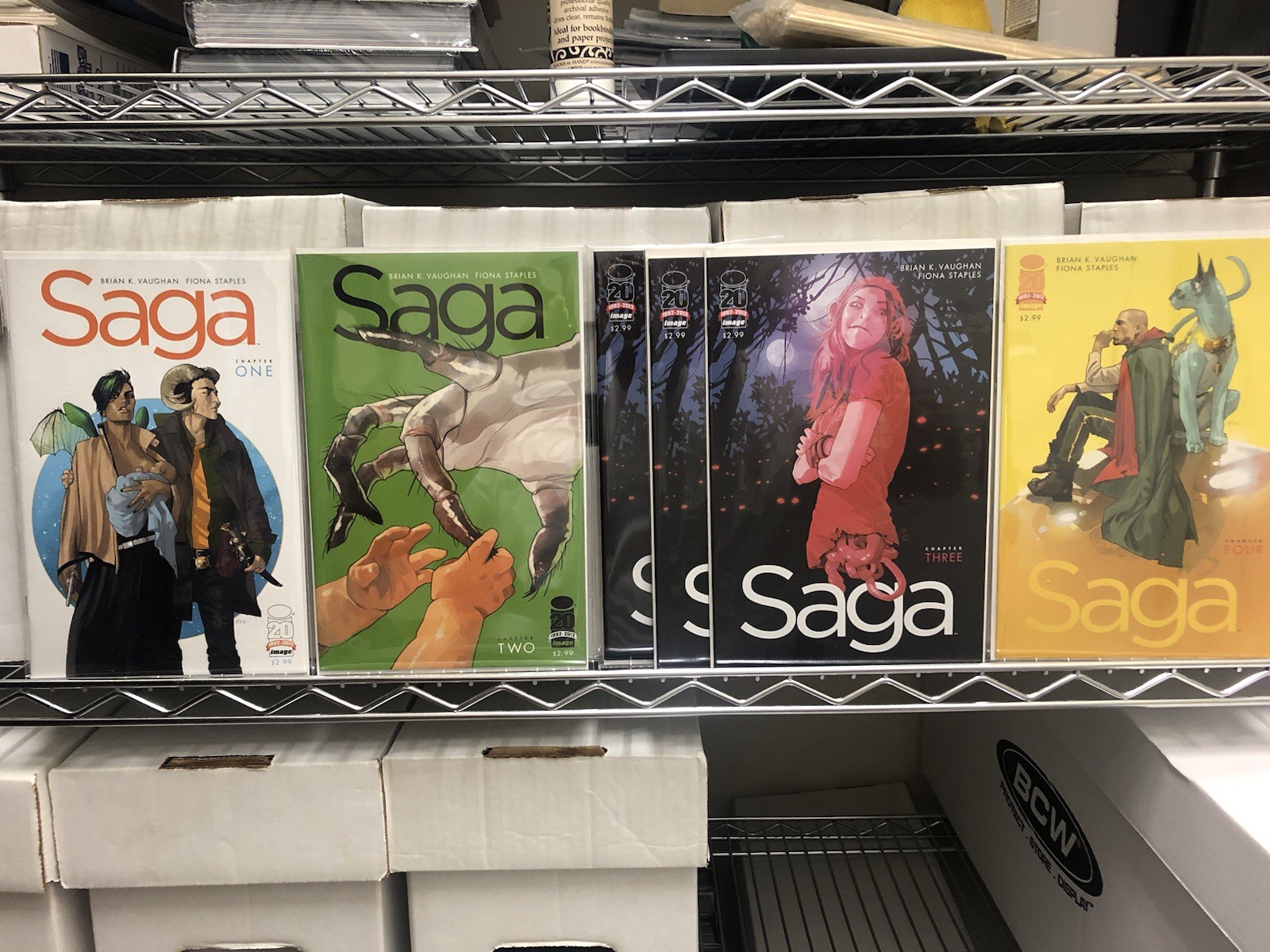 SAGA Image Lot 1-18, 67-68 Run All First Prints HIGH GRADE with EXTRAS Comic 
