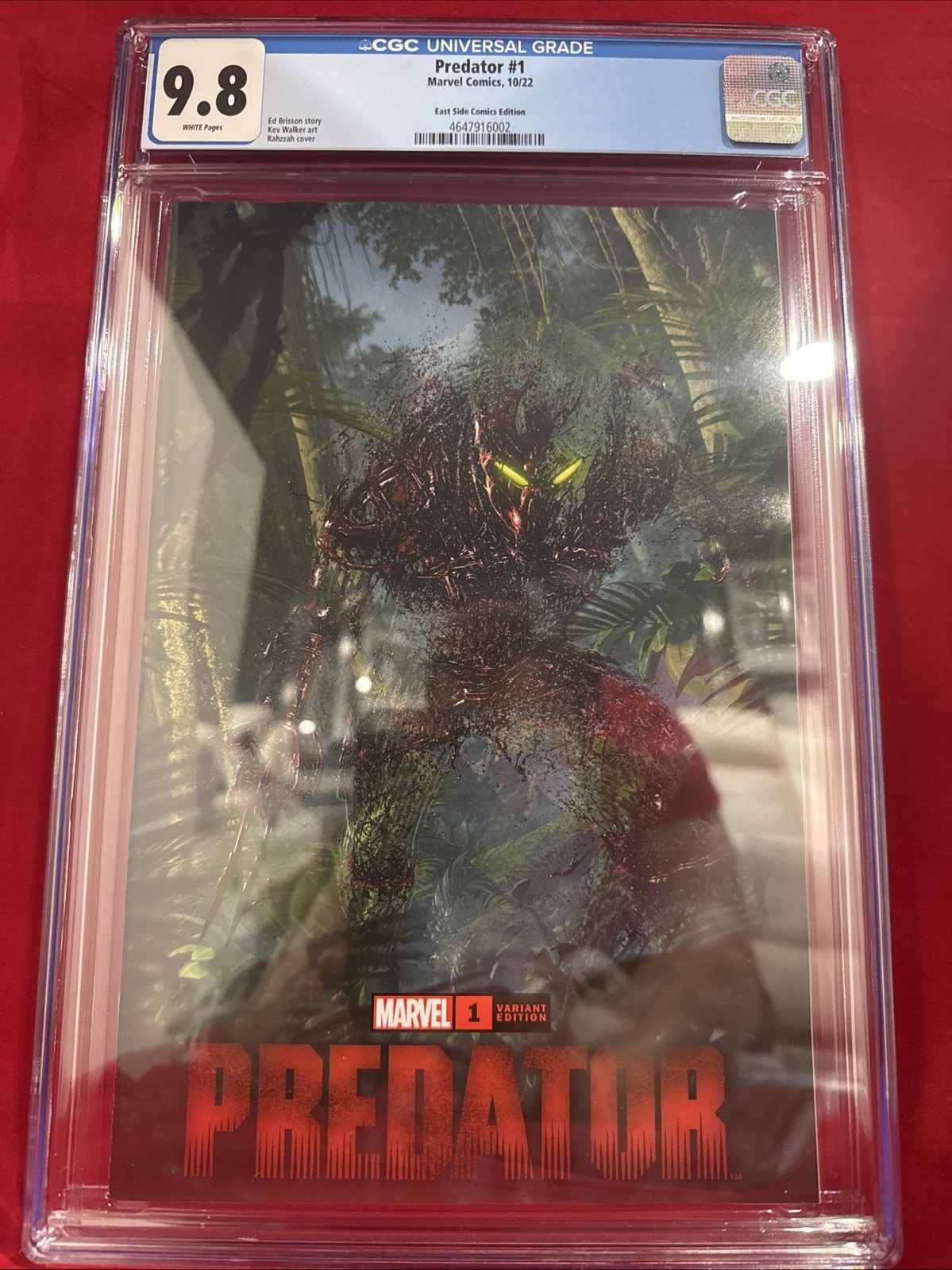 CGC 9.8 Predator #1 (Marvel Comics August 2022)