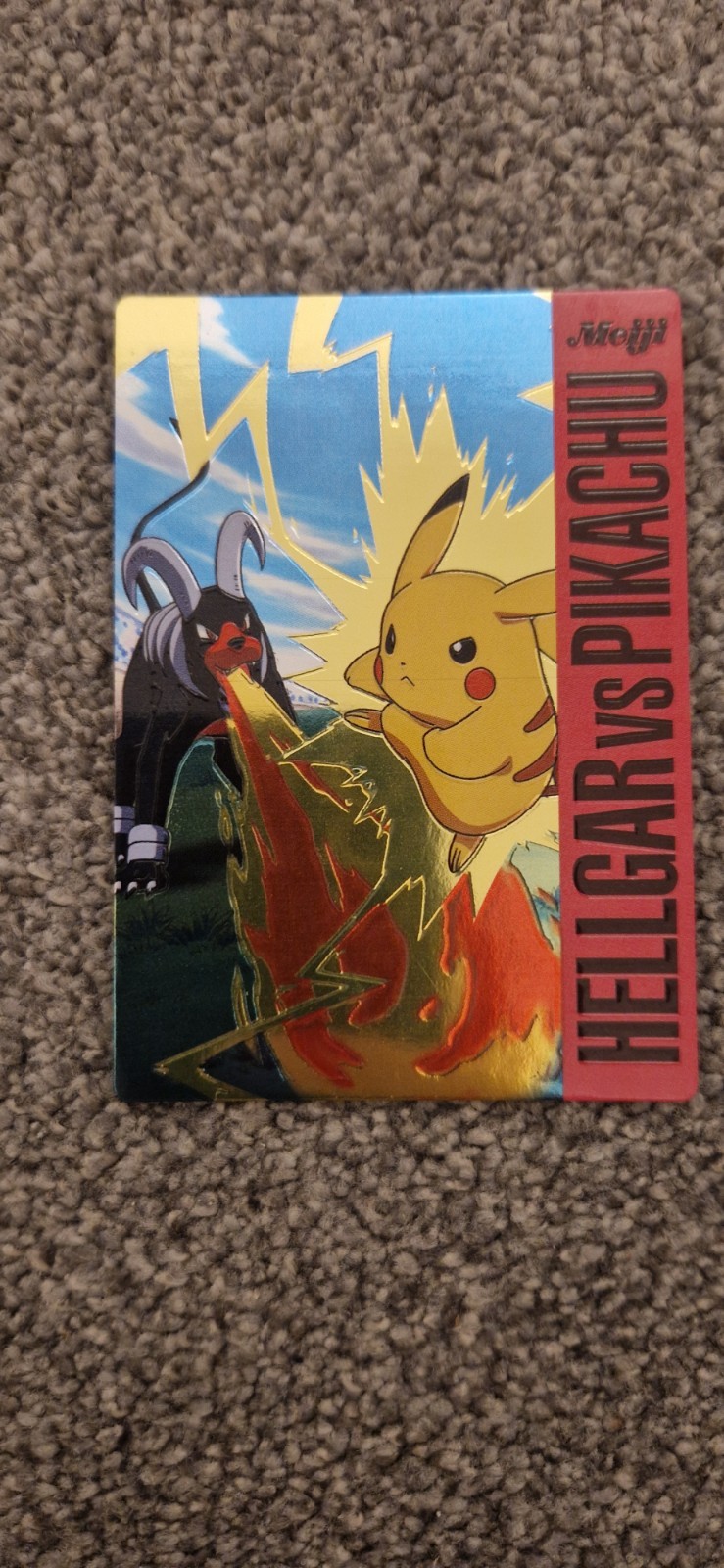 2002 Pokemon Houndoom vs Pikachu Meiji Series 7 Japanese 2002 Pokemon Houndoom vs Pikachu Meiji Series 7 Japanese