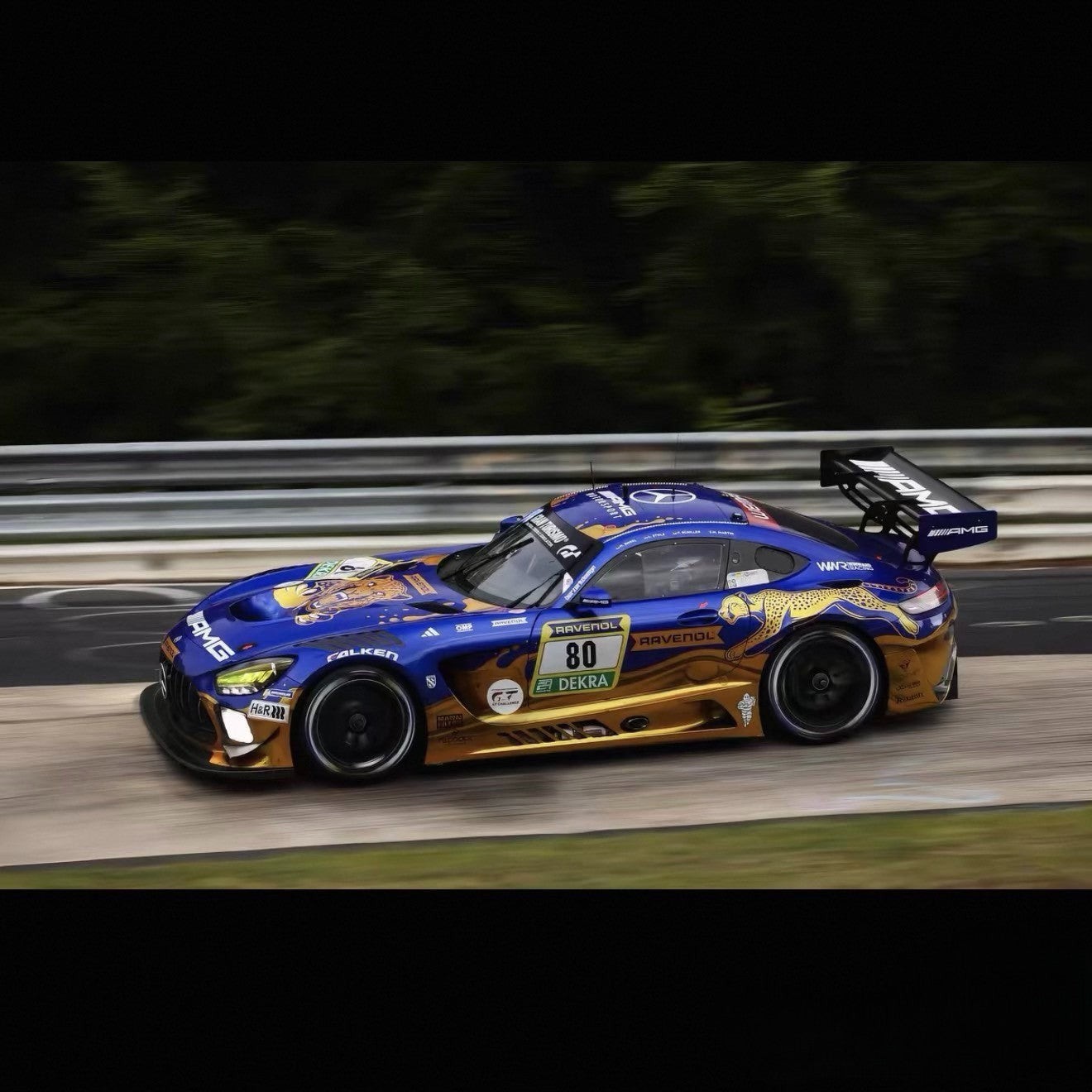 Tarmac Works 1/64 Mercedes-AMG GT3 2026 N24 Winner #80 Diecast Model