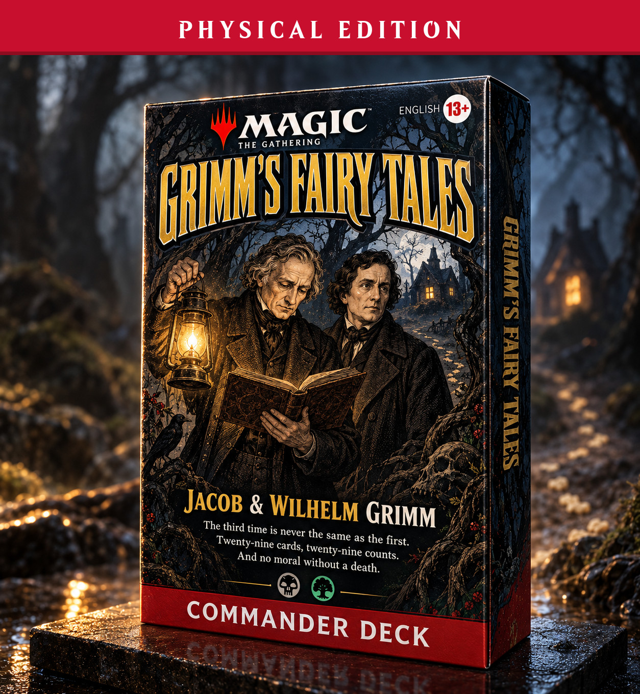 Grimm\'s Fairy Tales, PRINTED 100 Card Commander Deck, MTG EDH Grimm\'s Fairy Tales, PRINTED 100 Card Commander Deck, MTG EDH