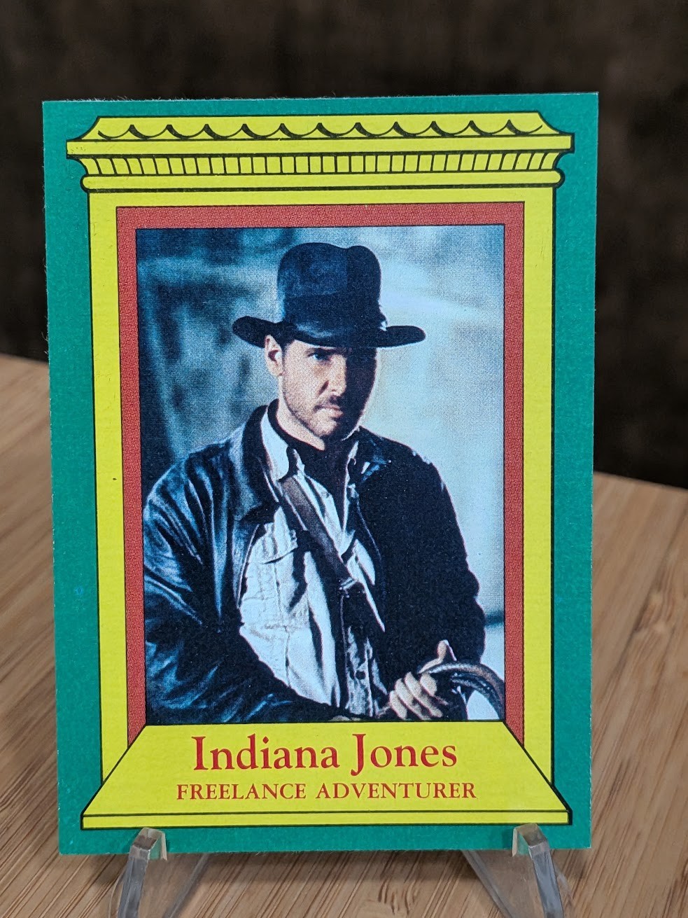 1981 Topps Indiana Jones The Raiders Of The Lost Ark #2 NM Harrison Ford