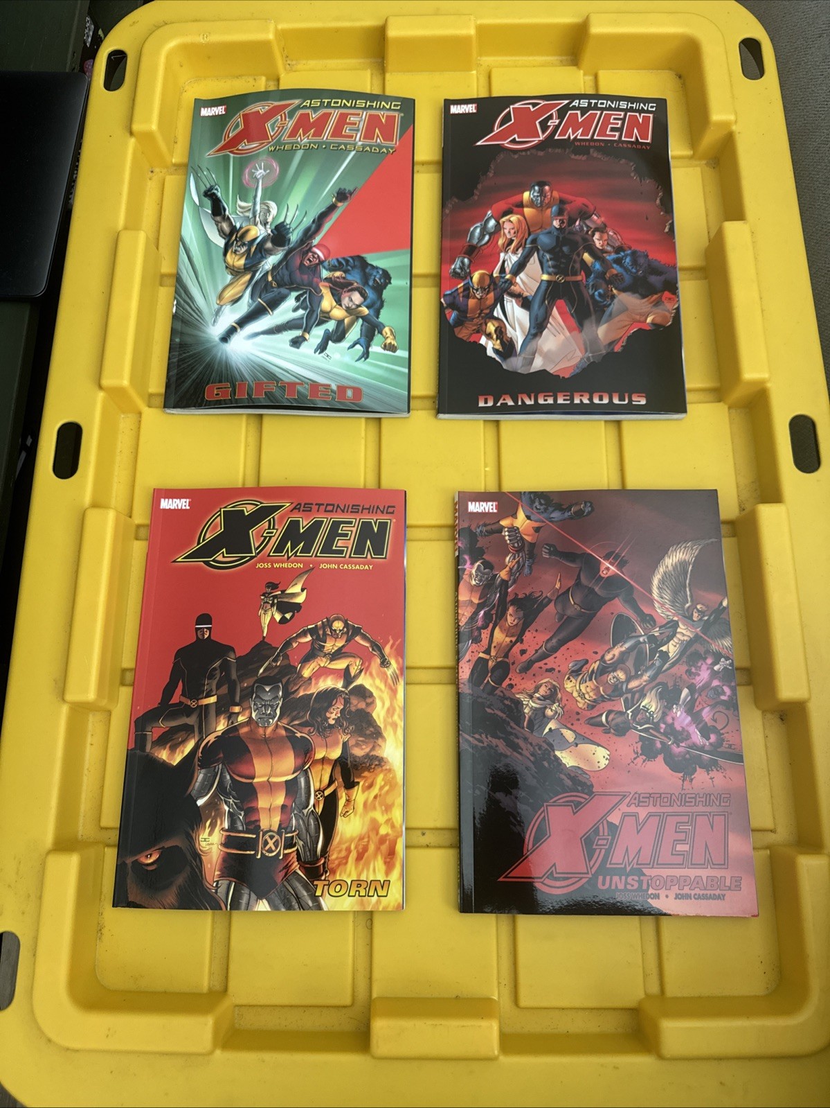 Astonishing X-Men TPB Lot Volumes 1-4
