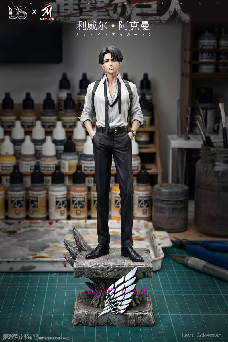 Levi Ackerman Resin DS Studio Super Hero Studio Figure Statue 28cm Presale