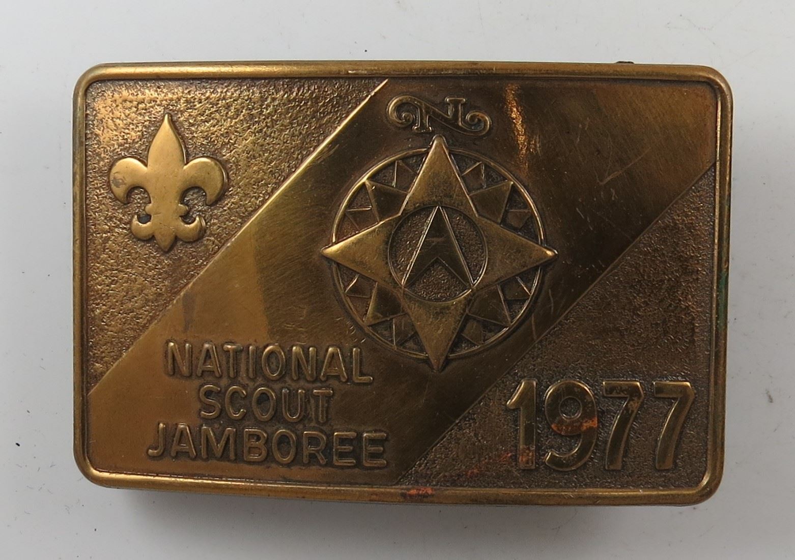 1977 National Scout Jamboree Belt Buckle [KS-659]
